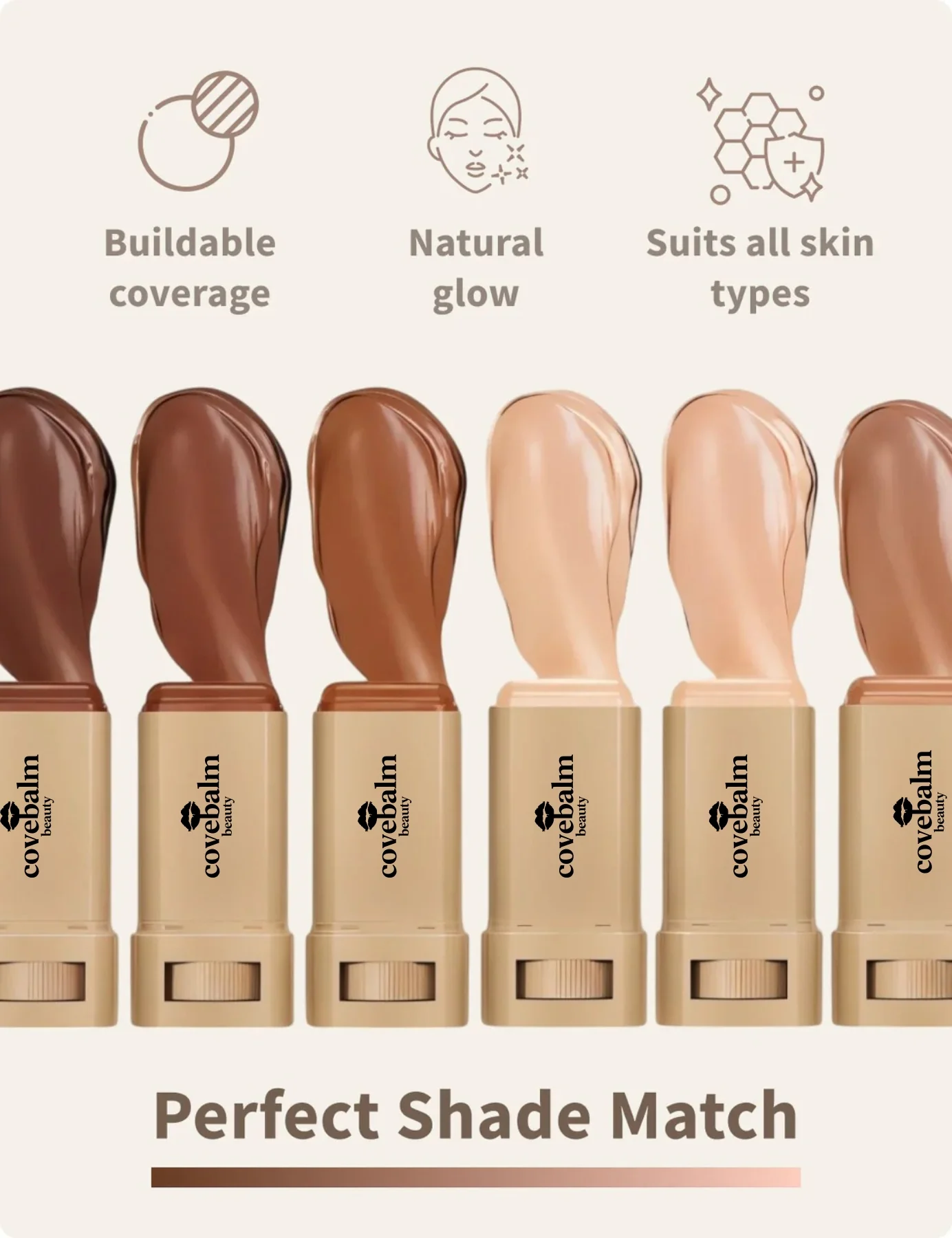 CoveBalm Serum Boosted Skin Tint Balm - Image 4